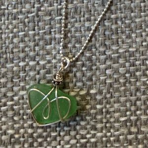 Sea Glass necklace from Heart to Heart Design Studio